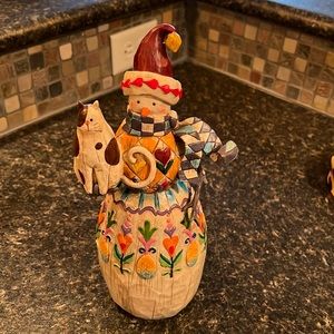 Jim Shore Heartwood Creek Snowman. Winter’s friend